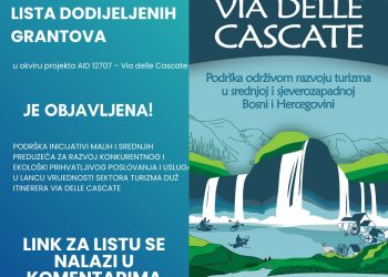 Poticaj lokalnom turizmu: U Jajcu odobreno 15 projekata u okviru rute Via delle Cascate“